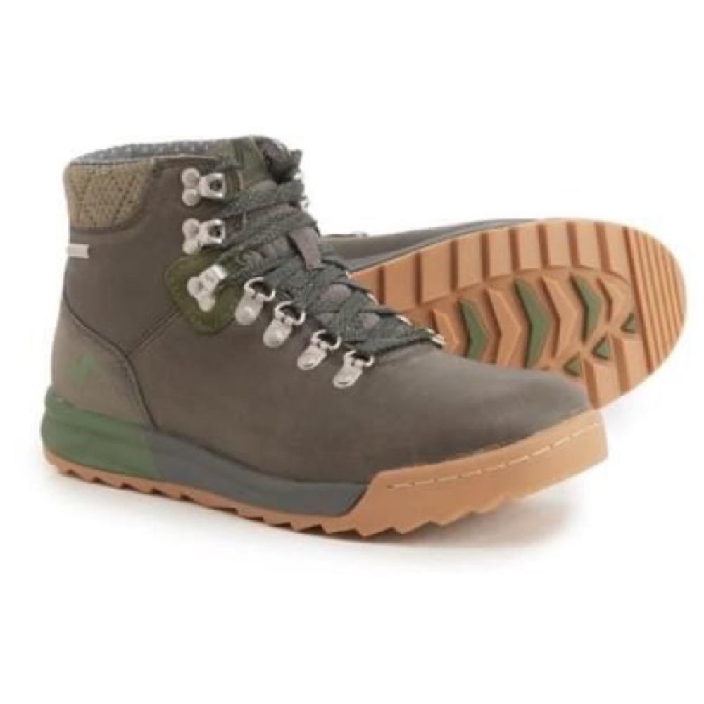 Forsake Patch - Women's Waterproof Leather Hiking Boots SZ 6.5 Grey/Cypress